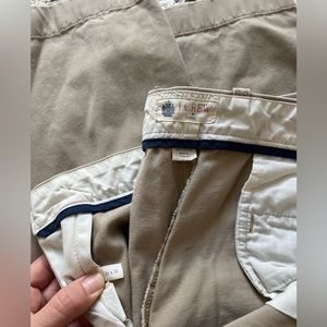 J crew khaki chinos size 31x32